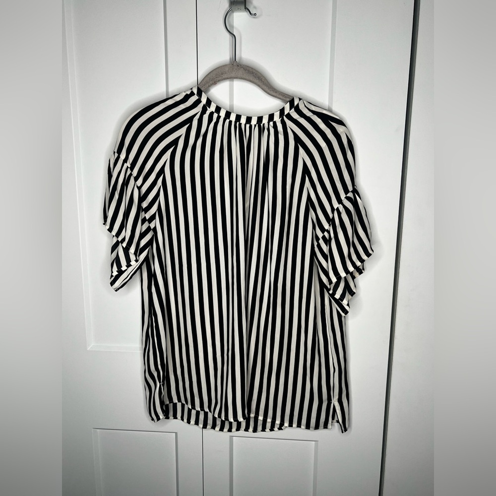 LOFT Ann Taylor Striped Blouse NWT Women's Size XS
